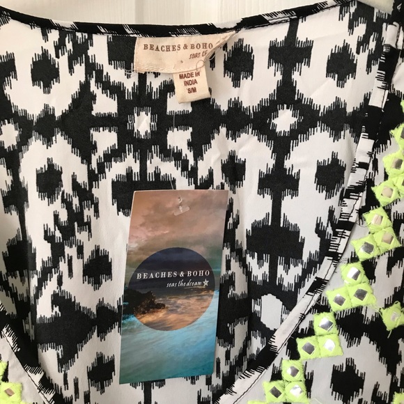 Beaches & Boho Coverup Size S/M - Picture 6 of 8